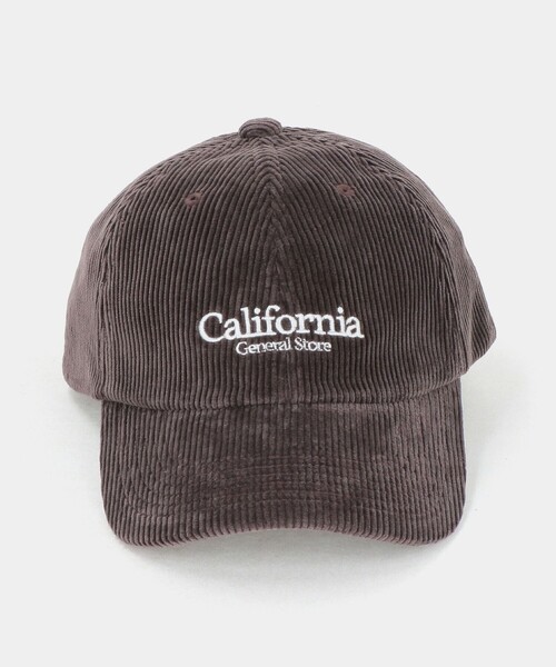 California General Store（California General Store）の「＜CGS.＞コーデュロイ ロゴキャップ（キャップ・メンズ・ネイビー/ダークブラウン/オフホワイト・FREE）」の8枚目の写真