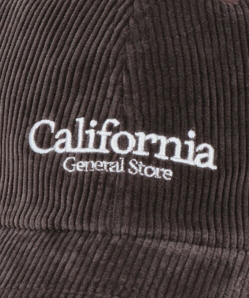 California General Store（California General Store）の「＜CGS.＞コーデュロイ ロゴキャップ（キャップ・メンズ・ネイビー/ダークブラウン/オフホワイト・FREE）」の14枚目の写真