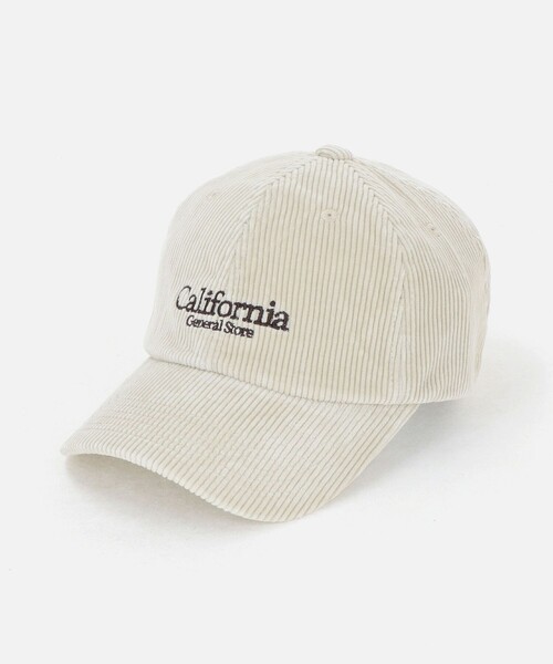 California General Store（California General Store）の「＜CGS.＞コーデュロイ ロゴキャップ（キャップ・メンズ・ネイビー/ダークブラウン/オフホワイト・FREE）」の20枚目の写真