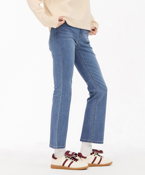 CHASECULT(チェイスカルト)の「女性ヒドゥンバンディングブーツカットエージン-スカイブルー(デニムパンツ・レディース・ブルー・70/74/67/76)」の3枚目の写真