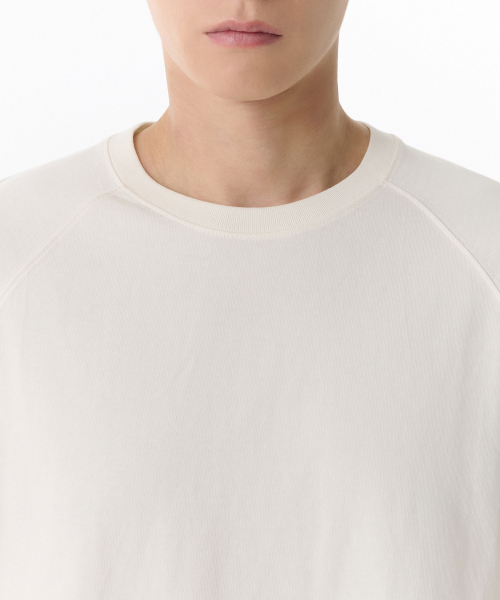 MUSINSA STANDARD（ムシンサスタンダード）の「リラックスドラグランTシャツ[クリーム]（Tシャツ/カットソー・メンズ・その他・SMALL/MEDIUM/LARGE/X-LARGE/XX-LARGE/XXX-LARGE）」の3枚目の写真