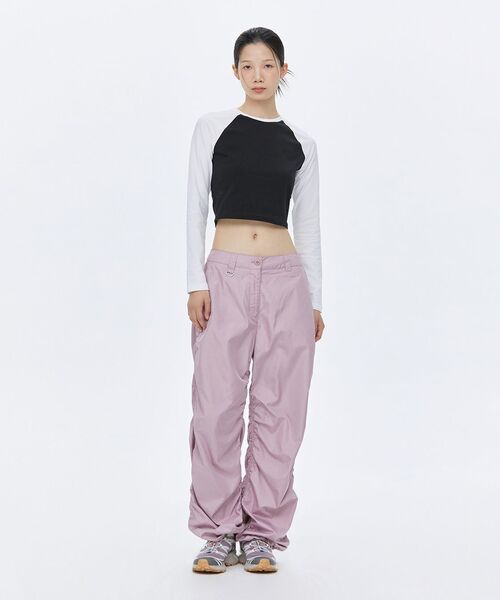 MUSINSA STANDARD WOMAN（ムシンサスタンダードウーマン）の「ウィメンズワイドシャーリングパンツ[ダスティピンク]（その他パンツ・レディース・その他・24/26/28/30）」の10枚目の写真