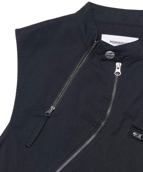 NOMANUAL（NOMANUAL）の「CURVED VEST - WASHED BLACK（ベスト・レディース・その他・SMALL/MEDIUM/LARGE）」の6枚目の写真