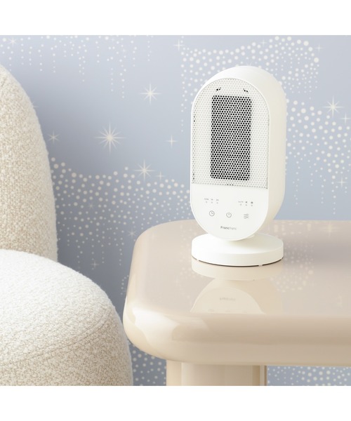 セール】【速暖】ミニクイックヒーター ホワイト（生活家電