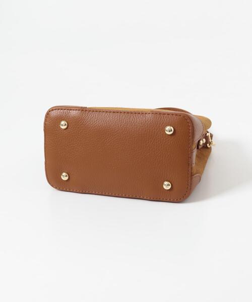 URBAN RESEARCH ROSSO WOMEN(アーバンリサーチ ロッソ)の「AULENTTI スエードスクエアBAG(ハンドバッグ・レディース・ライトブラウン/ベージュ系その他・-)」の8枚目の写真