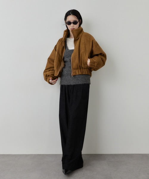 HANNE（アン）の「ウォーミーワイドパンツ（その他パンツ・レディース・ブラック/ネイビー・S/M）」の8枚目の写真