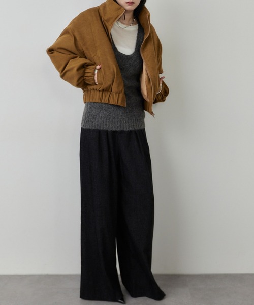 HANNE（アン）の「ウォーミーワイドパンツ（その他パンツ・レディース・ブラック/ネイビー・S/M）」の10枚目の写真