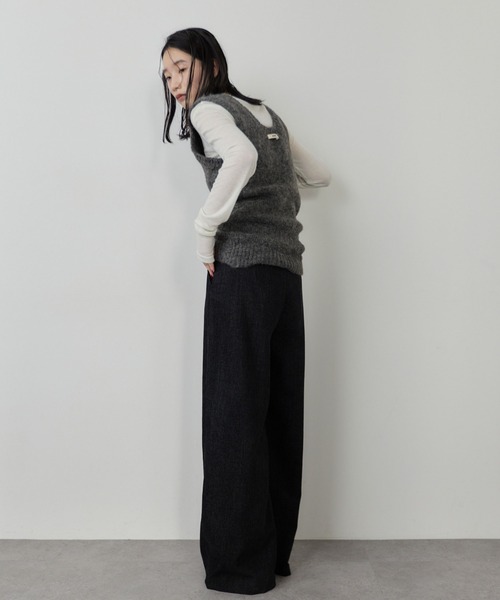 HANNE（アン）の「ウォーミーワイドパンツ（その他パンツ・レディース・ブラック/ネイビー・S/M）」の16枚目の写真