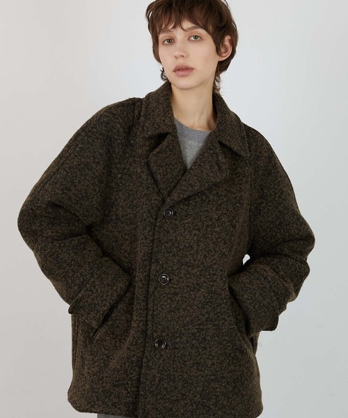 【LA PEAU DE GEM】raglan coat/ラグランコート LA PEAU DE GEM（ラポドゥジェム）の「【LA PEAU DE GEM】raglan coat