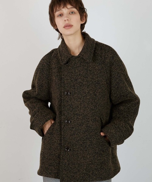 【LA PEAU DE GEM】raglan coat/ラグランコート LA PEAU DE GEM（ラポドゥジェム）の「【LA PEAU DE GEM】raglan coat