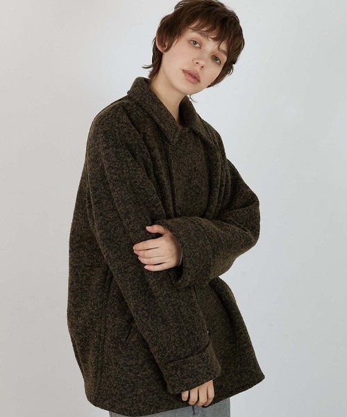 LA PEAU DE GEM raglan coat ラグランコート LA PEAU DE GEM（ラポドゥジェム）の「【LA PEAU DE GEM】raglan coat