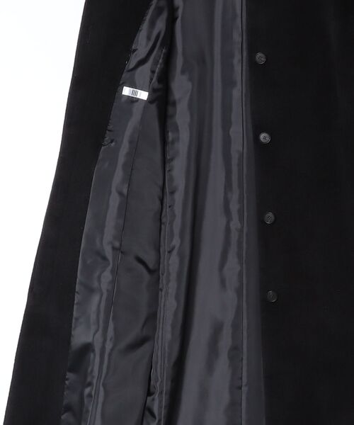 SUIT SELECT(スーツセレクト)の「スタンドカラーロングコート/ブラック(チェスターコート・レディース・ブラック・SMALL/MEDIUM/LARGE/X-LARGE)」の12枚目の写真