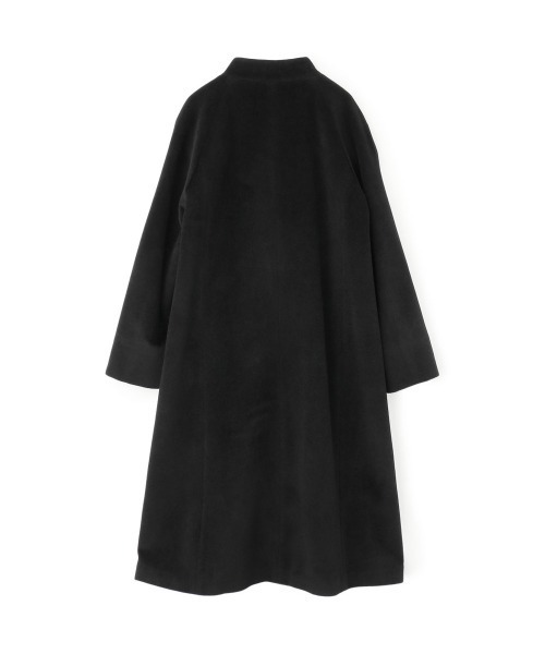 SUIT SELECT(スーツセレクト)の「スタンドカラーロングコート/ブラック(チェスターコート・レディース・ブラック・SMALL/MEDIUM/LARGE/X-LARGE)」の6枚目の写真