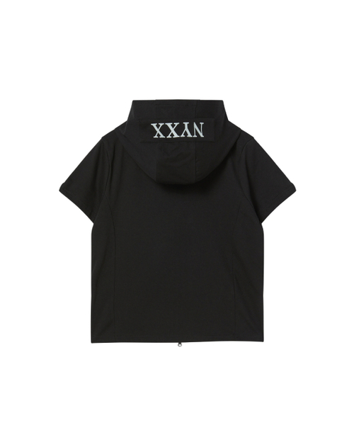NYXX(エヌワイエックスエックス)の「CROSS PATCH HOODIE BLACK(Tシャツ/カットソー・レディース・その他・F)」の3枚目の写真