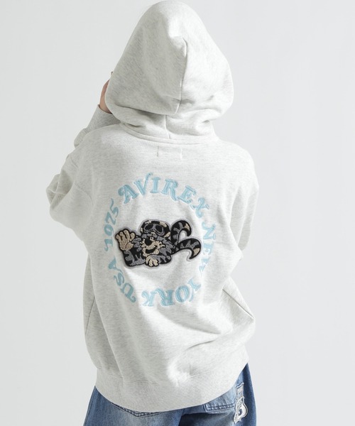 SAGARA CIRCLE LOGO TOMCAT ZIP PARKA（パーカー）｜AVIREX