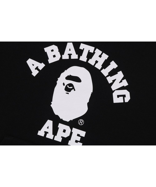 A BATHING APE（アベイシングエイプ）の「COLLEGE PULLOVER HOODIE（パーカー・メンズ・ブラック/オリーブ/グレー・XXX-LARGE/MEDIUM/XX-LARGE/LARGE/SMALL/X-LARGE）」の7枚目の写真