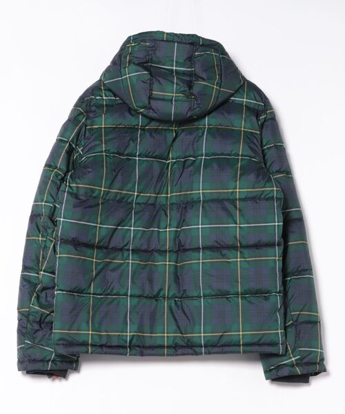 TOMMY HILFIGER（トミーヒルフィガー）の「TOMMY HILFIGER 中綿ジップジャケット（ダウンジャケット/コート・メンズ・ネイビー系1/ダークグリーン/ネイビー/トリコロール/ワインレッド/チャコールグレー/ブラック/ダークブラウン・SMALL/MEDIUM/X-LARGE/LARGE/XX-LARGE）」の9枚目の写真