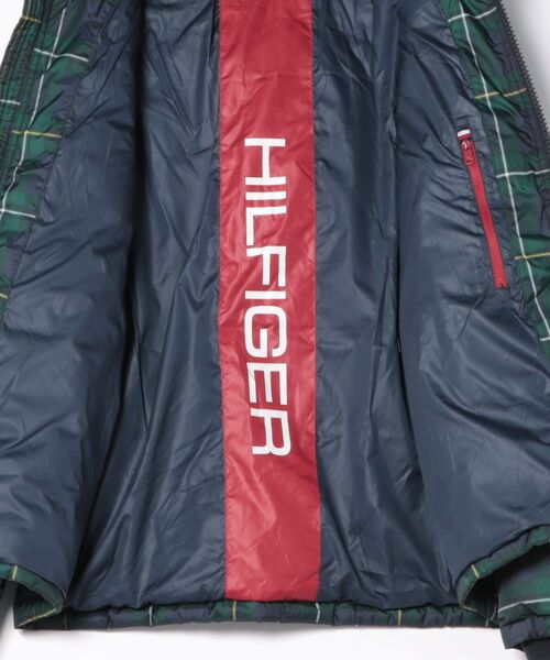 TOMMY HILFIGER（トミーヒルフィガー）の「TOMMY HILFIGER 中綿ジップジャケット（ダウンジャケット/コート・メンズ・ネイビー系1/ダークグリーン/ネイビー/トリコロール/ワインレッド/チャコールグレー/ブラック/ダークブラウン・SMALL/MEDIUM/X-LARGE/LARGE/XX-LARGE）」の10枚目の写真