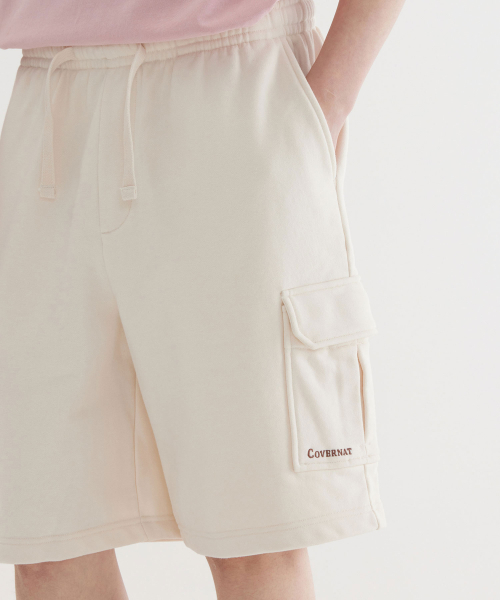 COVERNAT(カバーナット)の「レギュラーアセンティックスウェットカーゴショーツアイボリー(その他パンツ・レディース・その他・SMALL/MEDIUM/LARGE/X-LARGE/X-SMALL)」の7枚目の写真
