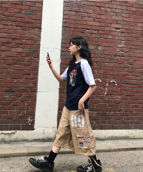 MAINBOOTH（メインブース）の「[アトム] アトミックTシャツ(ネイビー)（Tシャツ/カットソー・レディース・その他・1/2/3）」の21枚目の写真
