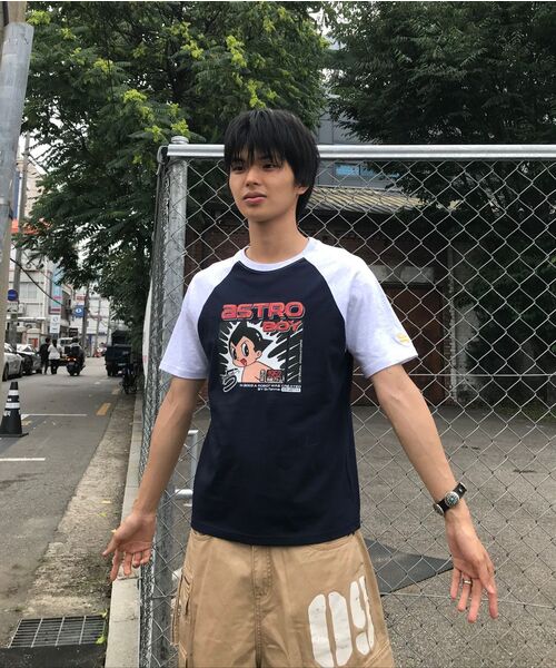 MAINBOOTH（メインブース）の「[アトム] アトミックTシャツ(ネイビー)（Tシャツ/カットソー・レディース・その他・1/2/3）」の10枚目の写真