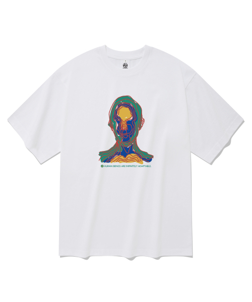 RADINEO(ラディネオ)の「ヒューマニティ 半袖Tシャツ ホワイト(Tシャツ/カットソー・メンズ・その他・SMALL/MEDIUM/LARGE/X-LARGE)」の1枚目の写真