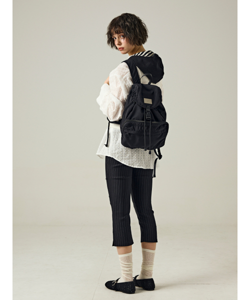 Salad bowls（サラダボール）の「CLOUD SMALL BACKPACK [BLACK]（バックパック/リュック・レディース・ブラック・FREE）」の5枚目の写真