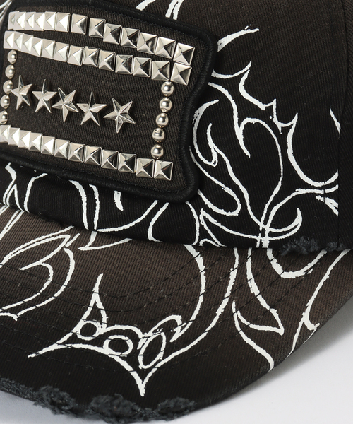 ARIES（アリーズ）の「【ARIES / アリーズ】 Aged Overlord Cap AR9005204（キャップ・レディース・ブラック・FREE）」の5枚目の写真