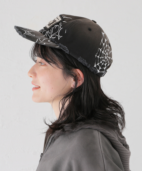 ARIES（アリーズ）の「【ARIES / アリーズ】 Aged Overlord Cap AR9005204（キャップ・レディース・ブラック・FREE）」の7枚目の写真