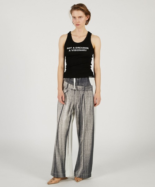 PRANK PROJECT(プランクプロジェクト)の「【2026Spring Pre-Order】スローガンタンクトップ / Slogan Tank Top(タンクトップ・レディース・ブラック/マルチ/ホワイト・FREE)」の7枚目の写真