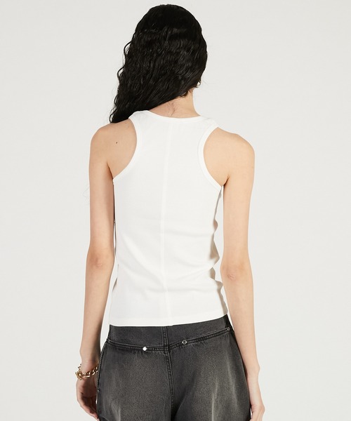 PRANK PROJECT(プランクプロジェクト)の「【2026Spring Pre-Order】スローガンタンクトップ / Slogan Tank Top(タンクトップ・レディース・ブラック/マルチ/ホワイト・FREE)」の11枚目の写真