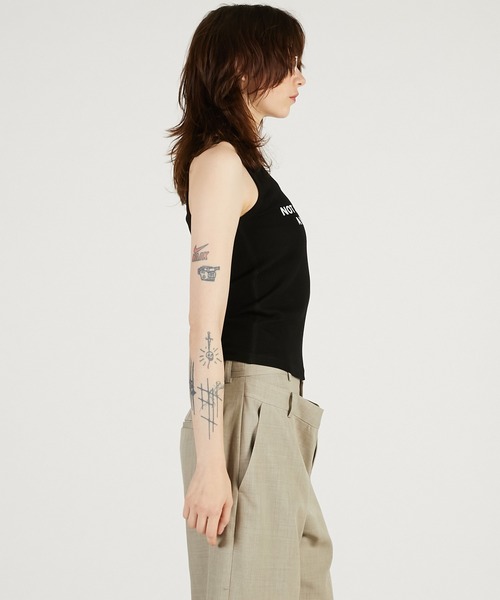 PRANK PROJECT(プランクプロジェクト)の「【2026Spring Pre-Order】スローガンタンクトップ / Slogan Tank Top(タンクトップ・レディース・ブラック/マルチ/ホワイト・FREE)」の15枚目の写真