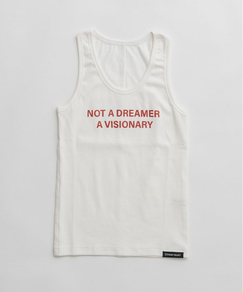 PRANK PROJECT(プランクプロジェクト)の「【2026Spring Pre-Order】スローガンタンクトップ / Slogan Tank Top(タンクトップ・レディース・ブラック/マルチ/ホワイト・FREE)」の17枚目の写真