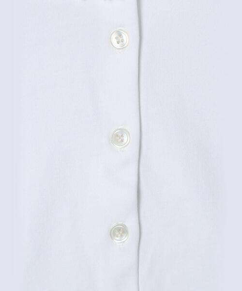 agnes b.（アニエスベー）の「ベビー コットン フリル レース ブラウス ”Volant Dentelle”（シャツ/ブラウス・キッズ・ホワイト・18M/2YEAR/1YEAR）」の4枚目の写真
