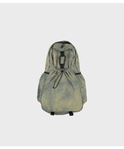 MMOGARDEN(エメモガーデン)の「mmo backpack 085 nylon tiedye (3colors)(バックパック/リュック・レディース・イエロー×グリーン/イエロー× ブルー/レッド・FREE)」の4枚目の写真