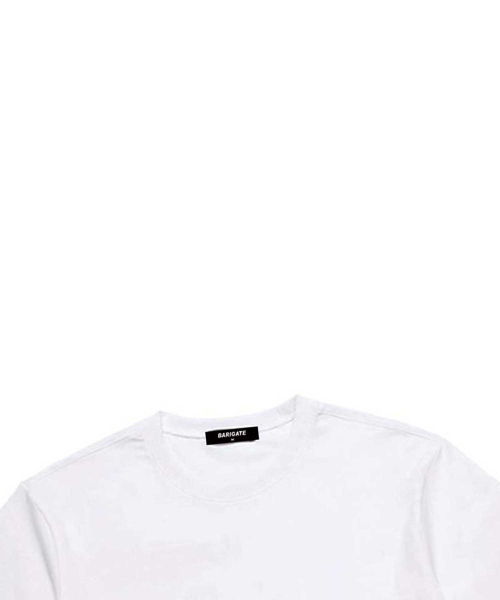 BARIGATE(バリゲート)の「B-GATE スモールロゴオーバーサイズ半袖Tシャツ (BS023) ホワイト/ブルー(Tシャツ/カットソー・レディース・その他・SMALL/MEDIUM/LARGE/X-LARGE/XX-LARGE)」の4枚目の写真