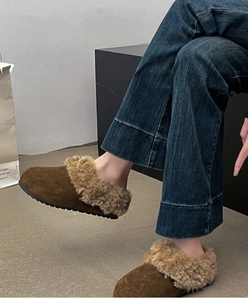 Vipoa（ヴィポア）の「フリーススリッポン（スリッポン・レディース・ベージュ/ブラウン/アイボリー・LARGE/MEDIUM/SMALL）」の17枚目の写真