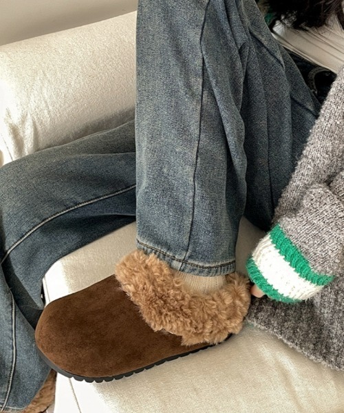 Vipoa（ヴィポア）の「フリーススリッポン（スリッポン・レディース・ベージュ/ブラウン/アイボリー・LARGE/MEDIUM/SMALL）」の15枚目の写真