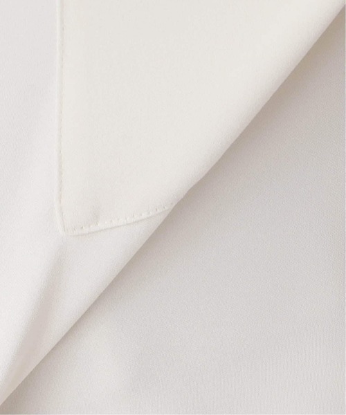 Noble（ノーブル）の「《追加・WEB限定カラー》ワークディテールドレープシャツ（シャツ/ブラウス・レディース・ホワイト系その他/ベージュ系その他/カーキ/チャコールグレー・FREE）」の5枚目の写真