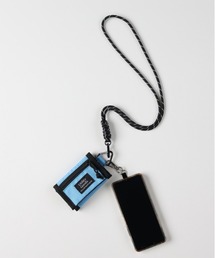 Right-on | 【Right-on Basic】ネックストラップ付きミニウォレット (機能性 / 軽量 / カジュアルデザイン / 収納力)(ショルダーバッグ)