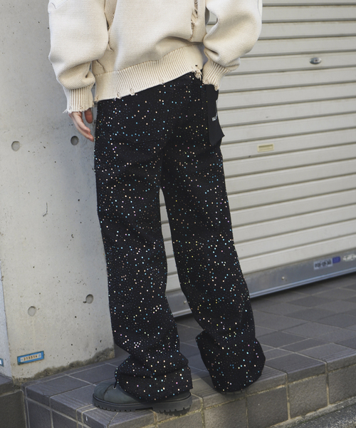 JOINT WORKS（ジョイントワークス）の「≪追加≫VALABASAS/ヴァラバサス Jelato Baggy（デニムパンツ・メンズ・ブラック・LARGE/MEDIUM）」の7枚目の写真