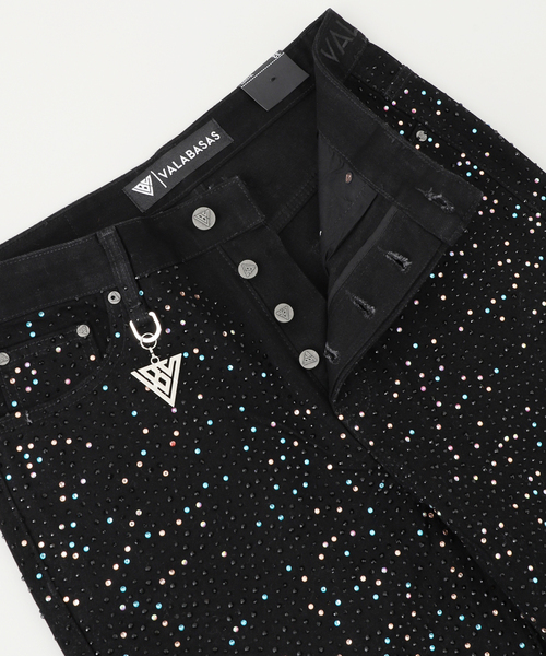 JOINT WORKS（ジョイントワークス）の「≪追加≫VALABASAS/ヴァラバサス Jelato Baggy（デニムパンツ・メンズ・ブラック・LARGE/MEDIUM）」の8枚目の写真