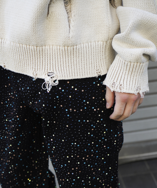 JOINT WORKS（ジョイントワークス）の「≪追加≫VALABASAS/ヴァラバサス Jelato Baggy（デニムパンツ・メンズ・ブラック・LARGE/MEDIUM）」の11枚目の写真