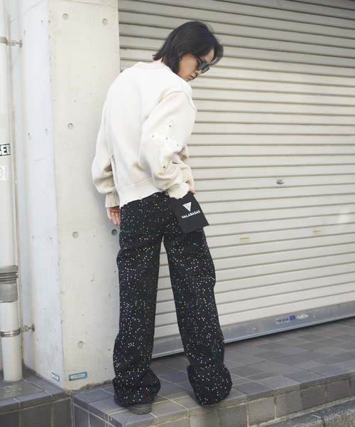 JOINT WORKS（ジョイントワークス）の「≪追加≫VALABASAS/ヴァラバサス Jelato Baggy（デニムパンツ・メンズ・ブラック・LARGE/MEDIUM）」の13枚目の写真