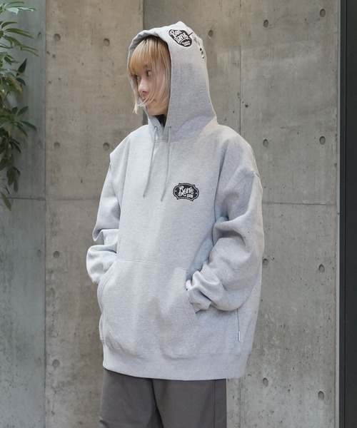 BEN DAVIS(ベンデイビス)の「【BEN DAVIS/ベンデイビス】【インパクト抜群のマルチワッペン】プルオーバーパーカー 豪華な振り刺繍 フードロゴデザイン(パーカー・メンズ・ブラック/杢グレー・X-LARGE/MEDIUM/LARGE)」の19枚目の写真