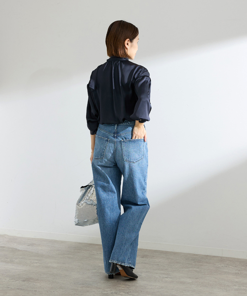 IENA（イエナ）の「サテンボウタイブラウス（シャツ/ブラウス）」 - WEAR