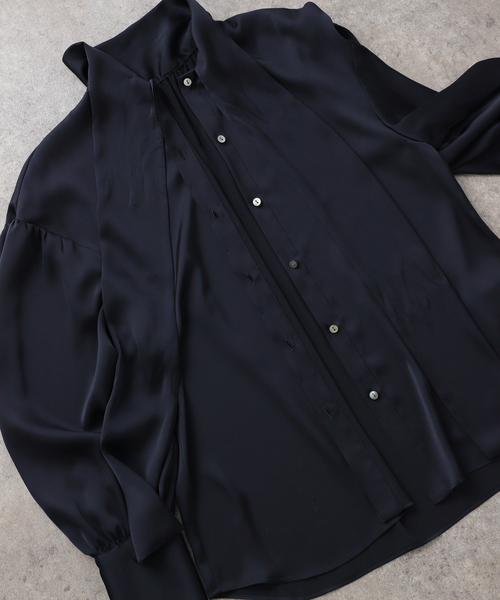 セール】サテンボウタイブラウス（シャツ/ブラウス）｜IENA（イエナ