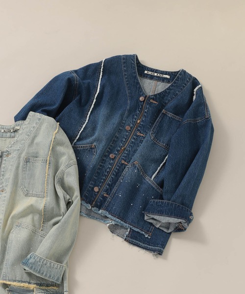 niko and（ニコアンド）の「[NKJ 2026SS] エンジニアリメイクデニム