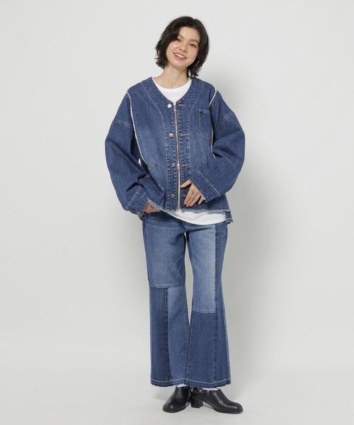 niko and（ニコアンド）の「[NKJ 2026SS] エンジニアリメイクデニム