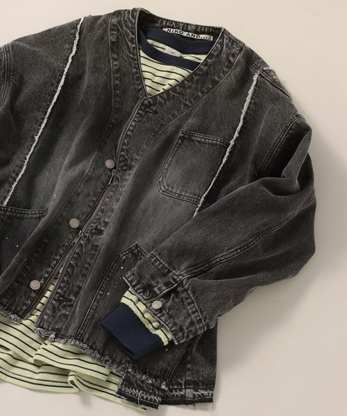 NKJ 2026SS] エンジニアリメイクデニムジャケット（デニムジャケット